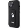 Karl Lagerfeld KLHCP15MGSACHPK iPhone 15 Plus / 14 Plus 6.7" czarny/black hardcase Gripstand Saffiano Choupette Pins na NearMe.pl