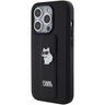 Karl Lagerfeld KLHCP15XGSACHPK iPhone 15 Pro Max 6.7" czarny/black hardcase Gripstand Saffiano Choupette Pins na NearMe.pl