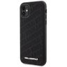 Karl Lagerfeld KLHCN61PQKPMK iPhone 11 / Xr 6.1" czarny/black hardcase Quilted K Pattern na NearMe.pl