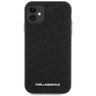 Karl Lagerfeld KLHCN61PQKPMK iPhone 11 / Xr 6.1" czarny/black hardcase Quilted K Pattern na NearMe.pl