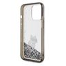 Karl Lagerfeld KLHCP13XLKCNSK iPhone 13 Pro Max 6.7" transparent hardcase Liquid Glitter Choupette na NearMe.pl