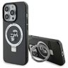 Karl Lagerfeld KLHMP15LHMRSKCK iPhone 15 Pro 6.1" czarny/black hardcase Ring Stand Karl&Choupettte MagSafe na NearMe.pl