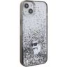 Karl Lagerfeld KLHCP15MLKCNSK iPhone 15 Plus / 14 Plus 6.7" transparent hardcase Liquid Glitter Choupette na NearMe.pl