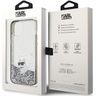 Karl Lagerfeld KLHCP15MLKCNSK iPhone 15 Plus / 14 Plus 6.7" transparent hardcase Liquid Glitter Choupette na NearMe.pl