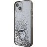 Karl Lagerfeld KLHCP15MLKCNSK iPhone 15 Plus / 14 Plus 6.7" transparent hardcase Liquid Glitter Choupette na NearMe.pl