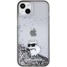 Karl Lagerfeld KLHCP15MLKCNSK iPhone 15 Plus / 14 Plus 6.7" transparent hardcase Liquid Glitter Choupette na NearMe.pl