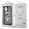 Karl Lagerfeld KLHMP15SHMRSKCK iPhone 15 / 14 / 13 6.1" czarny/black hardcase Ring Stand Karl&Choupettte MagSafe na NearMe.pl