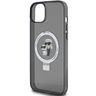 Karl Lagerfeld KLHMP15MHMRSKCK iPhone 15 Plus / 14 Plus 6.7"czarny/black hardcase Ring Stand Karl&Choupettte MagSafe na NearMe.pl
