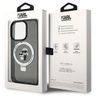 Karl Lagerfeld KLHMP15XHMRSKCK iPhone 15 Pro Max 6.7" czarny/black hardcase Ring Stand Karl&Choupettte MagSafe na NearMe.pl