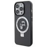 Karl Lagerfeld KLHMP15XHMRSKCK iPhone 15 Pro Max 6.7" czarny/black hardcase Ring Stand Karl&Choupettte MagSafe na NearMe.pl