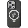 Karl Lagerfeld KLHMP15XHMRSKCK iPhone 15 Pro Max 6.7" czarny/black hardcase Ring Stand Karl&Choupettte MagSafe na NearMe.pl