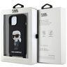 Karl Lagerfeld KLHCP15SSCBSKNK iPhone 15 / 14 / 13 6.1" hardcase czarny/black Crossbody Silicone Ikonik na NearMe.pl