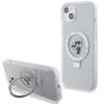 Karl Lagerfeld KLHMP15MHMRSKCH iPhone 15Plus / 14 Plus 6.7" biały/white hardcase Ring Stand Karl&Choupettte MagSafe na NearMe.pl