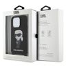 Karl Lagerfeld KLHCP15LSCBSKNK iPhone 15 Pro 6.1" hardcase czarny/black Crossbody Silicone Ikonik na NearMe.pl