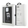 Karl Lagerfeld KLHCP15XSCBSKNK iPhone 15 Pro Max 6.7" hardcase czarny/black Crossbody Silicone Ikonik na NearMe.pl