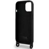 Karl Lagerfeld KLHCP15SSCBSCNK iPhone 15 / 14 / 13 6.1" hardcase czarny/black Crossbody Silicone Choupette na NearMe.pl