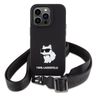 Karl Lagerfeld KLHCP15XSCBSCNK iPhone 15 Pro Max 6.7" hardcase czarny/black Crossbody Silicone Choupette na NearMe.pl