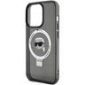 Karl Lagerfeld KLHMP15LHMRSKHK iPhone 15 Pro 6.1" czarny/black hardcase Ring Stand Karl Head MagSafe na NearMe.pl