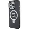 Karl Lagerfeld KLHMP15LHMRSKHK iPhone 15 Pro 6.1" czarny/black hardcase Ring Stand Karl Head MagSafe na NearMe.pl