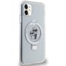 Karl Lagerfeld KLHMN61HMRSKCH iPhone 11 / Xr 6.1" biały/white hardcase Ring Stand Karl&Choupettte MagSafe na NearMe.pl