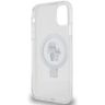 Karl Lagerfeld KLHMN61HMRSKCH iPhone 11 / Xr 6.1" biały/white hardcase Ring Stand Karl&Choupettte MagSafe na NearMe.pl