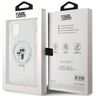 Karl Lagerfeld KLHMN61HMRSKCH iPhone 11 / Xr 6.1" biały/white hardcase Ring Stand Karl&Choupettte MagSafe na NearMe.pl