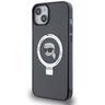 Karl Lagerfeld KLHMP15SHMRSKHK iPhone 15 / 14 / 13 6.1" czarny/black hardcase Ring Stand Karl Head MagSafe na NearMe.pl