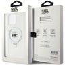 Karl Lagerfeld KLHMP15XHMRSKHH iPhone 15 Pro Max 6.7" biały/white hardcase Ring Stand Karl Head MagSafe na NearMe.pl