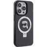 Karl Lagerfeld KLHMP15XHMRSKHK iPhone 15 Pro Max 6.7" czarny/black hardcase Ring Stand Karl Head MagSafe na NearMe.pl