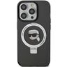 Karl Lagerfeld KLHMP15XHMRSKHK iPhone 15 Pro Max 6.7" czarny/black hardcase Ring Stand Karl Head MagSafe na NearMe.pl