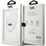 Karl Lagerfeld KLHMP15SHMRSKHH iPhone 15 / 14 / 13 6.1" biały/white hardcase Ring Stand Karl Head MagSafe na NearMe.pl