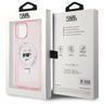 Karl Lagerfeld KLHMP15SHMRSCHP iPhone 15 / 14 / 13 6.1" różowy/pink hardcase Ring Stand Choupette Head MagSafe na NearMe.pl