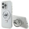 Karl Lagerfeld KLHMP15LHMRSCHH iPhone 15 Pro 6.1" biały/white hardcase Ring Stand Choupette Head MagSafe na NearMe.pl