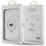 Karl Lagerfeld KLHMP15SHMRSCHH iPhone 15 / 14 / 13 6.1" biały/white hardcase Ring Stand Choupette Head MagSafe na NearMe.pl