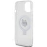 Karl Lagerfeld KLHMP15MHMRSCHH iPhone 15 Plus / 14 Plus 6.7" biały/white hardcase Ring Stand Choupette Head MagSafe na NearMe.pl