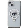 Karl Lagerfeld KLHMP15MHMRSCHH iPhone 15 Plus / 14 Plus 6.7" biały/white hardcase Ring Stand Choupette Head MagSafe na NearMe.pl