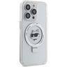 Karl Lagerfeld KLHMP15XHMRSCHH iPhone 15 Pro Max 6.7" biały/white hardcase Ring Stand Choupette Head MagSafe na NearMe.pl