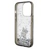 Karl Lagerfeld KLHCP14LLKCNSK iPhone 14 Pro 6.1" transparent hardcase Liquid Glitter Choupette na NearMe.pl