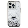 Karl Lagerfeld KLHCP14LLKCNSK iPhone 14 Pro 6.1" transparent hardcase Liquid Glitter Choupette na NearMe.pl