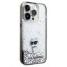 Karl Lagerfeld KLHCP14XLKCNSK iPhone 14 Pro Max 6.7" transparent hardcase Liquid Glitter Choupette na NearMe.pl