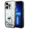 Karl Lagerfeld KLHCP14XLKCNSK iPhone 14 Pro Max 6.7" transparent hardcase Liquid Glitter Choupette na NearMe.pl