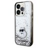 Karl Lagerfeld KLHCP14XLKCNSK iPhone 14 Pro Max 6.7" transparent hardcase Liquid Glitter Choupette na NearMe.pl