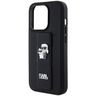 Karl Lagerfeld KLHCP13LGSAKCPK iPhone 13 Pro / 13 6.1" czarny/black hardcase Gripstand Saffiano Karl&Choupette Pins na NearMe.pl