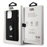 Karl Lagerfeld KLHCP13XGSACHPK iPhone 13 Pro Max 6.7" czarny/black hardcase Gripstand Saffiano Choupette Pins na NearMe.pl