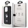 Karl Lagerfeld KLHCP14LGSACHPK iPhone 14 Pro 6.1" czarny/black hardcase Gripstand Saffiano Choupette Pins na NearMe.pl