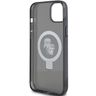 Karl Lagerfeld KLHMP14SHMRSKCK iPhone 14 / 15 / 13 6.1" czarny/black hardcase Ring Stand Karl&Choupettte MagSafe na NearMe.pl