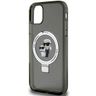 Karl Lagerfeld KLHMN61HMRSKCK iPhone 11 / Xr 6.1" czarny/black hardcase Ring Stand Karl&Choupettte MagSafe na NearMe.pl