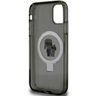 Karl Lagerfeld KLHMN61HMRSKCK iPhone 11 / Xr 6.1" czarny/black hardcase Ring Stand Karl&Choupettte MagSafe na NearMe.pl