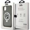 Karl Lagerfeld KLHMN61HMRSKCK iPhone 11 / Xr 6.1" czarny/black hardcase Ring Stand Karl&Choupettte MagSafe na NearMe.pl
