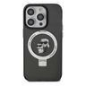 Karl Lagerfeld KLHMP14LHMRSKCK iPhone 14Pro 6.1" czarny/black hardcase Ring Stand Karl&Choupettte MagSafe na NearMe.pl